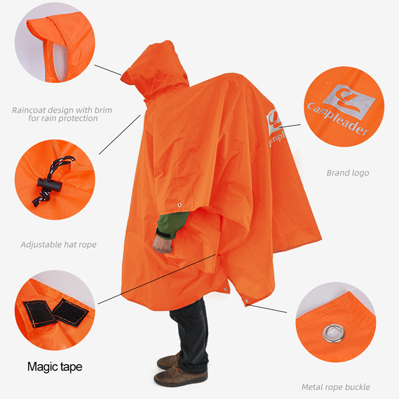3 In 1 Outdoor Raincoat Hooded - Fishing Rain Suit ulasan dan harga