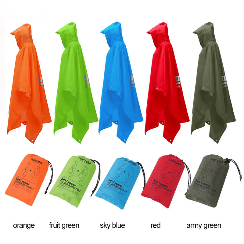 3 In 1 Outdoor Raincoat Hooded - Fishing Rain Suit ulasan dan harga