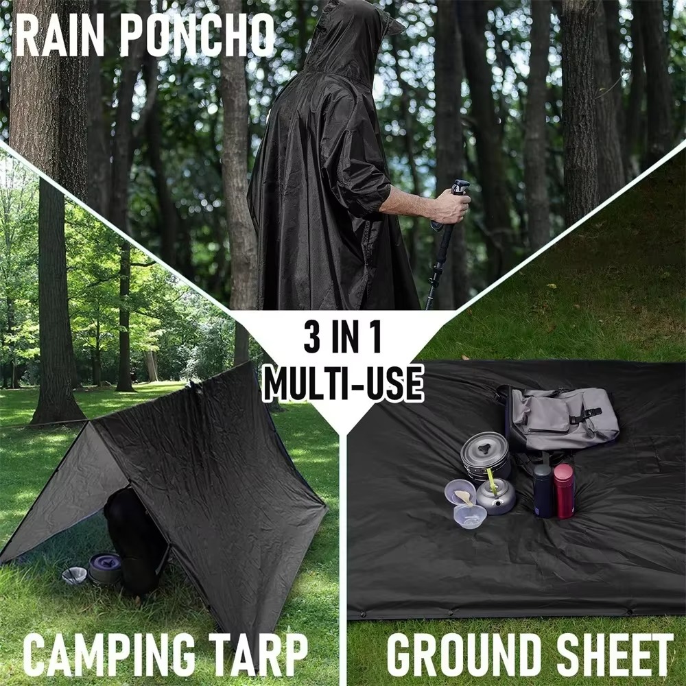 New 3 in 1 Outdoor Raincoat Ho - Fishing Rain Suit ulasan dan harga