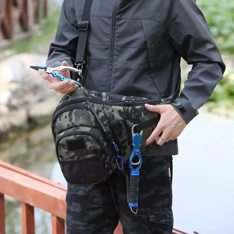 Fishing Lure Bag Waist Chest B - Fishing Backpack ulasan dan harga