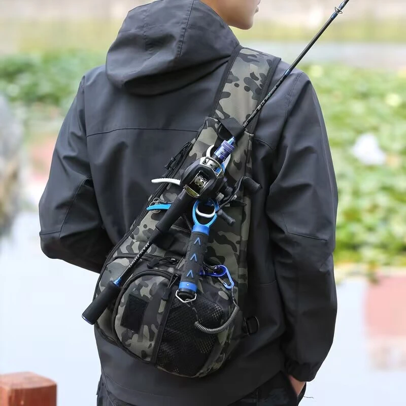 Fishing Lure Bag Waist Chest B - Fishing Backpack ulasan dan harga