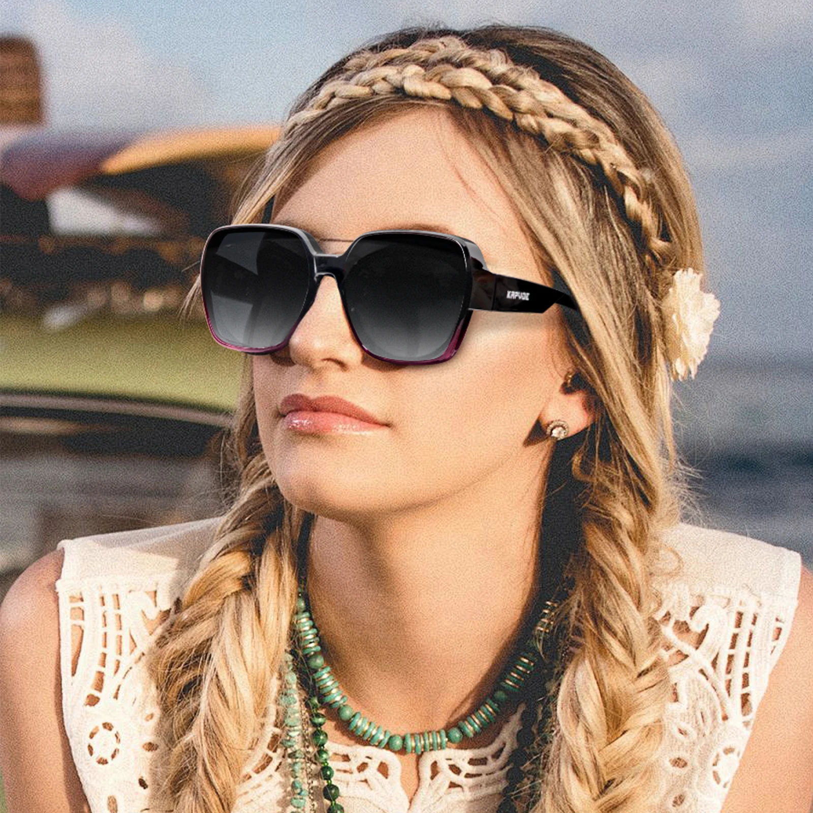 Kapvoe  Fitover Sunglasses Ove - Fishing Sunglasses Polarized ulasan dan harga