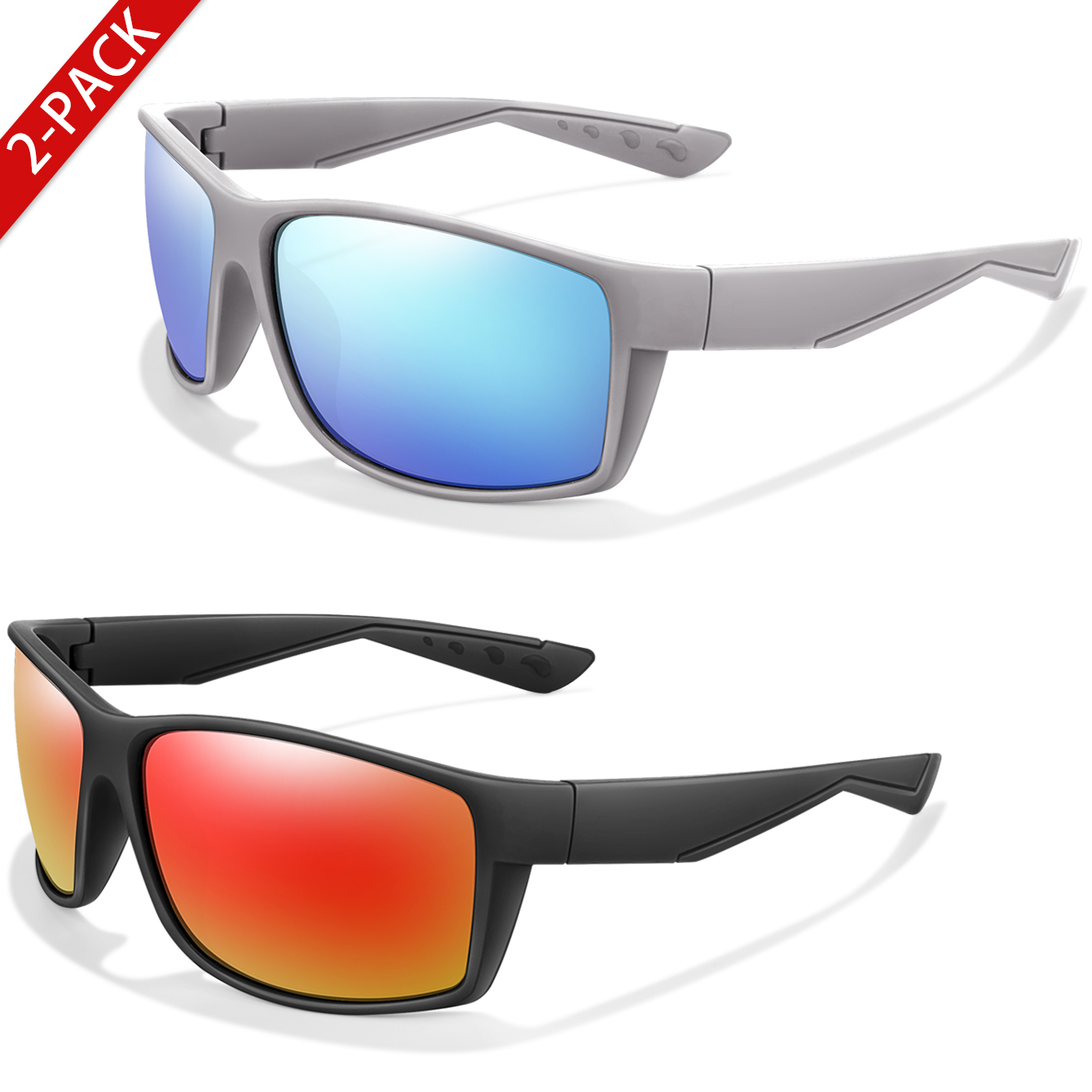 2 Packs Polarized Sunglasses U - Fishing Sunglasses Polarized ulasan dan harga