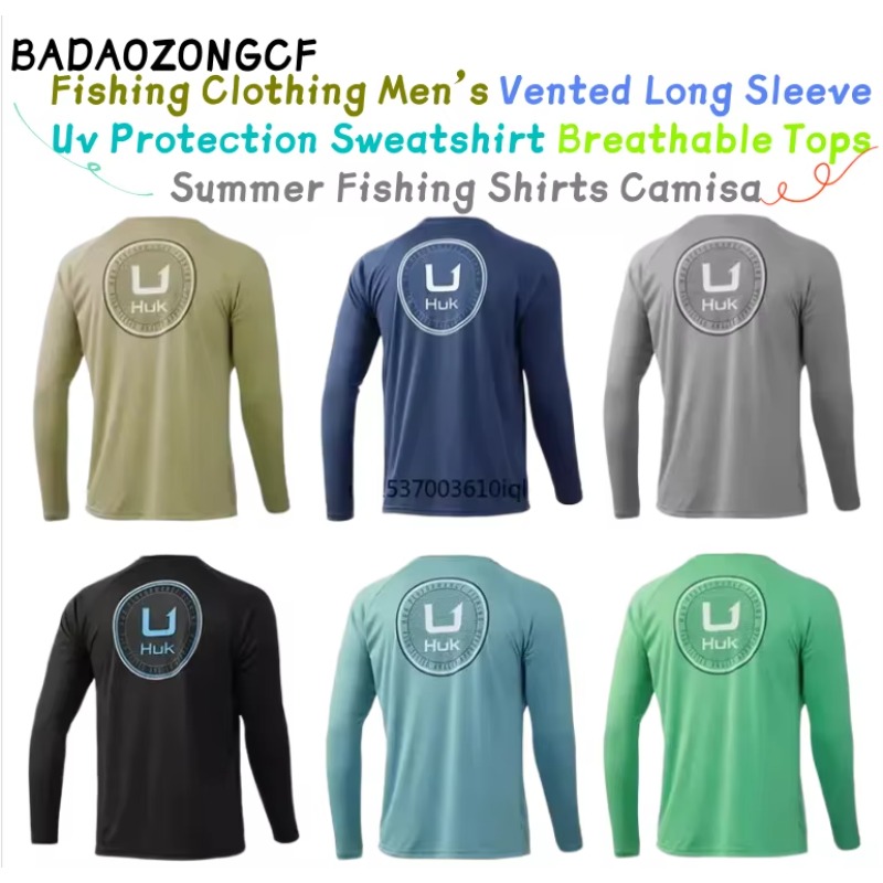 Fishing Clothing Men's Vented  - Fishing Shirt Uv Protection ulasan dan harga
