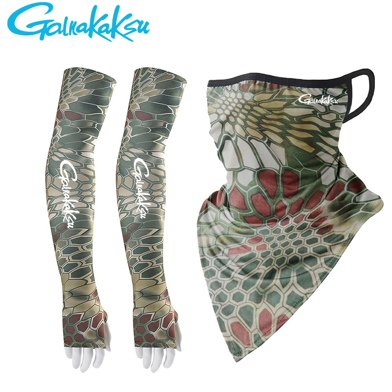 Outdoor Men Fishing Arm Cover  - Fishing Mask Sun Protection ulasan dan harga