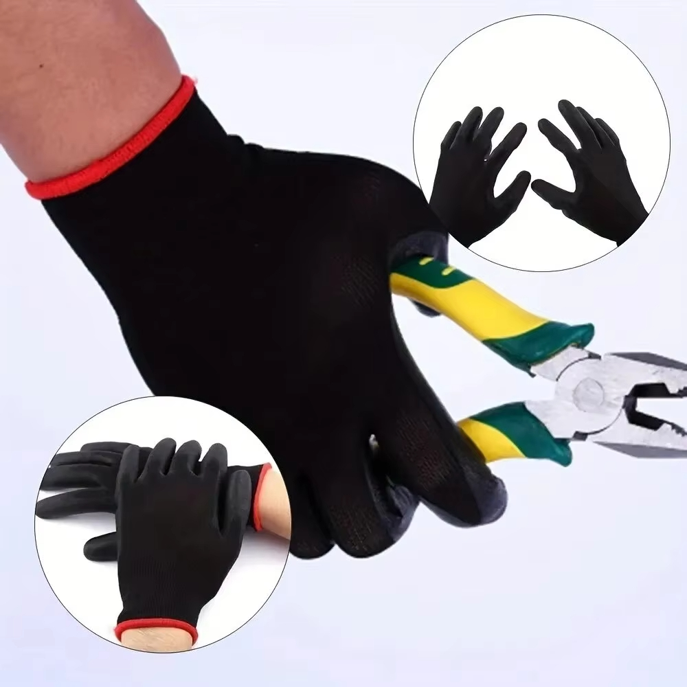 10 Pairs Durable PU Coating We - Fishing Gloves ulasan dan harga