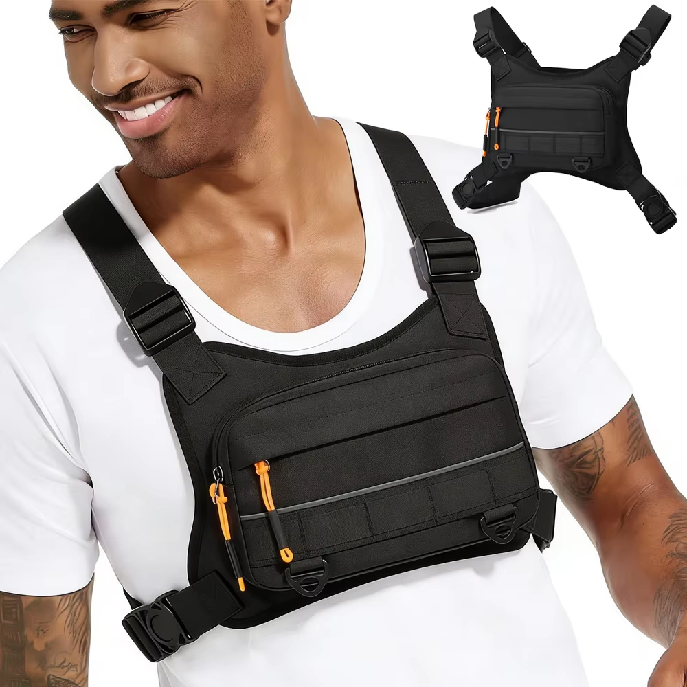Cycling Front Chest Vest Tacti - Fishing Vest ulasan dan harga